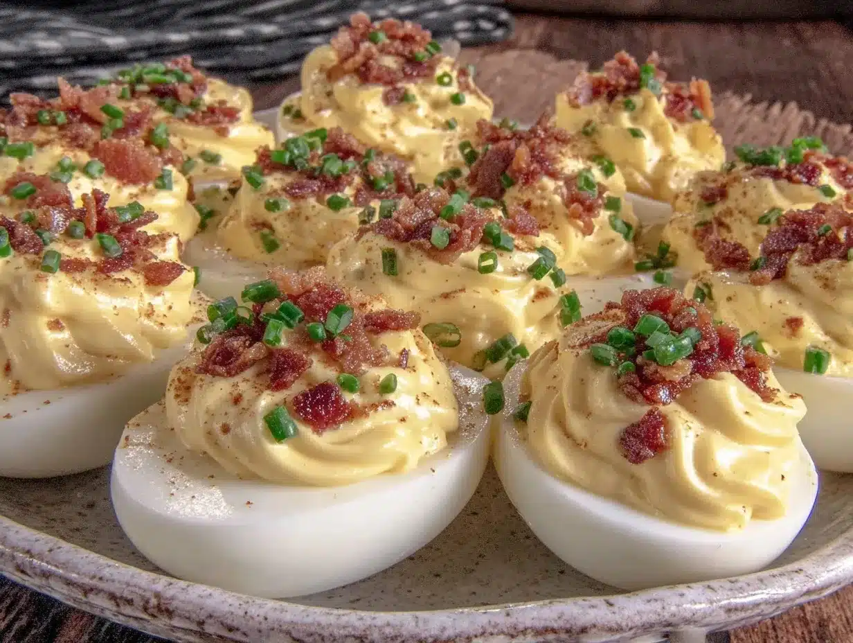 crispy deviled eggs preparation steps