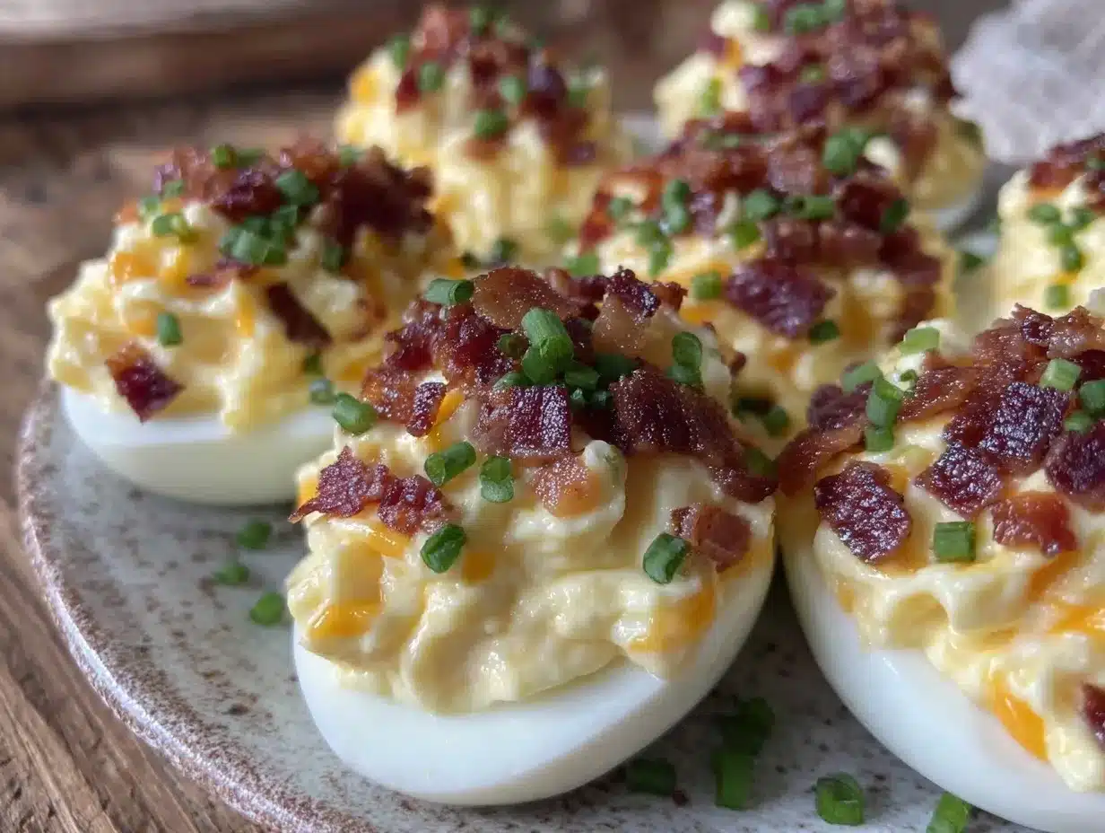 crispy deviled eggs preparation steps