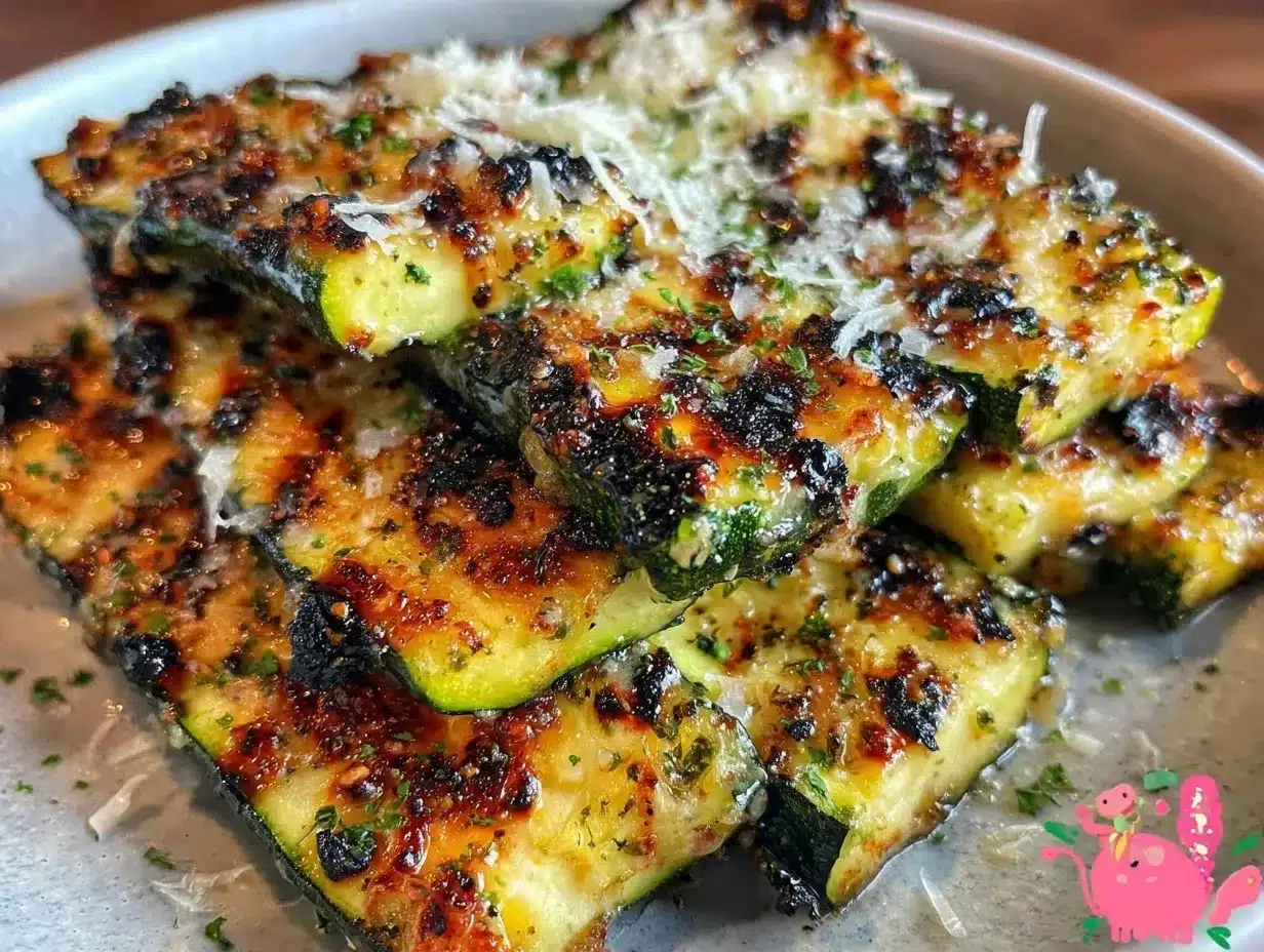 crispy grilled zucchini preparation steps