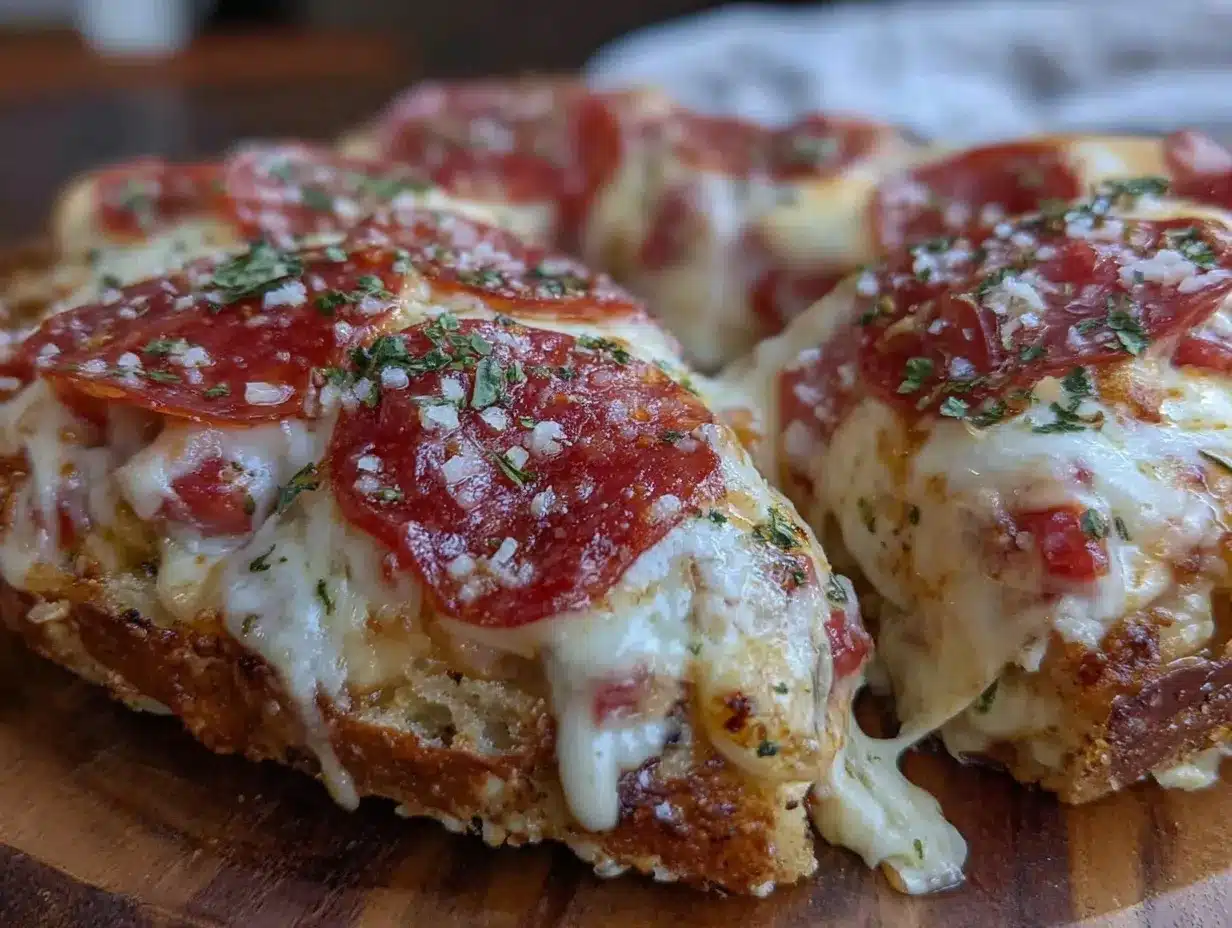 crispy heart-shaped pepperoni pizza preparation steps