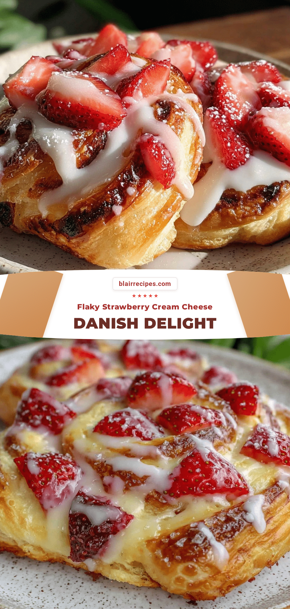 crispy strawberry cream cheese danish delight recipe