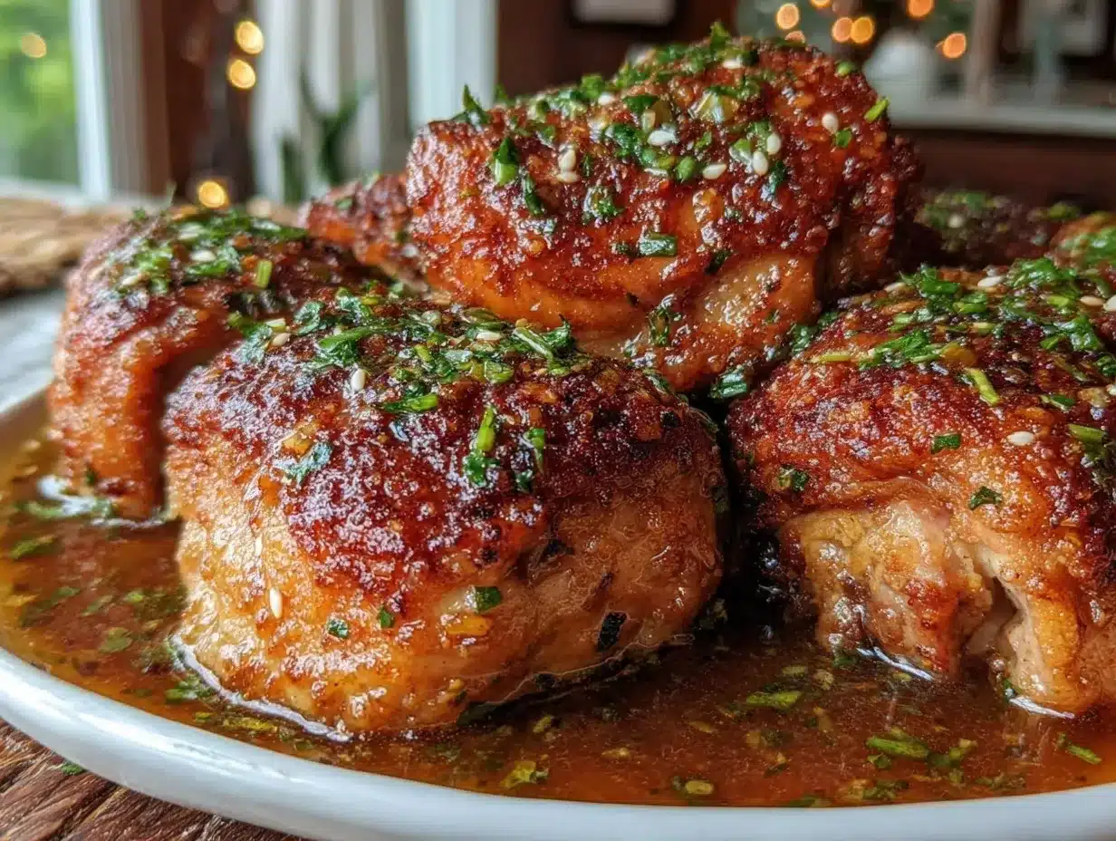 crockpot honey garlic chicken preparation steps