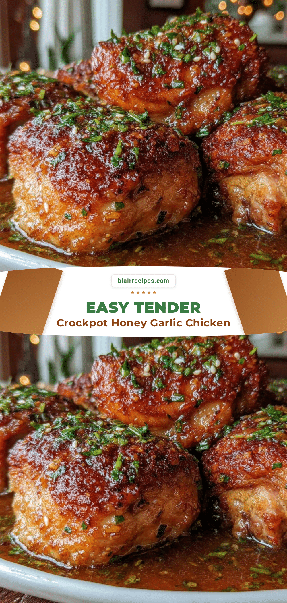 crockpot honey garlic chicken recipe