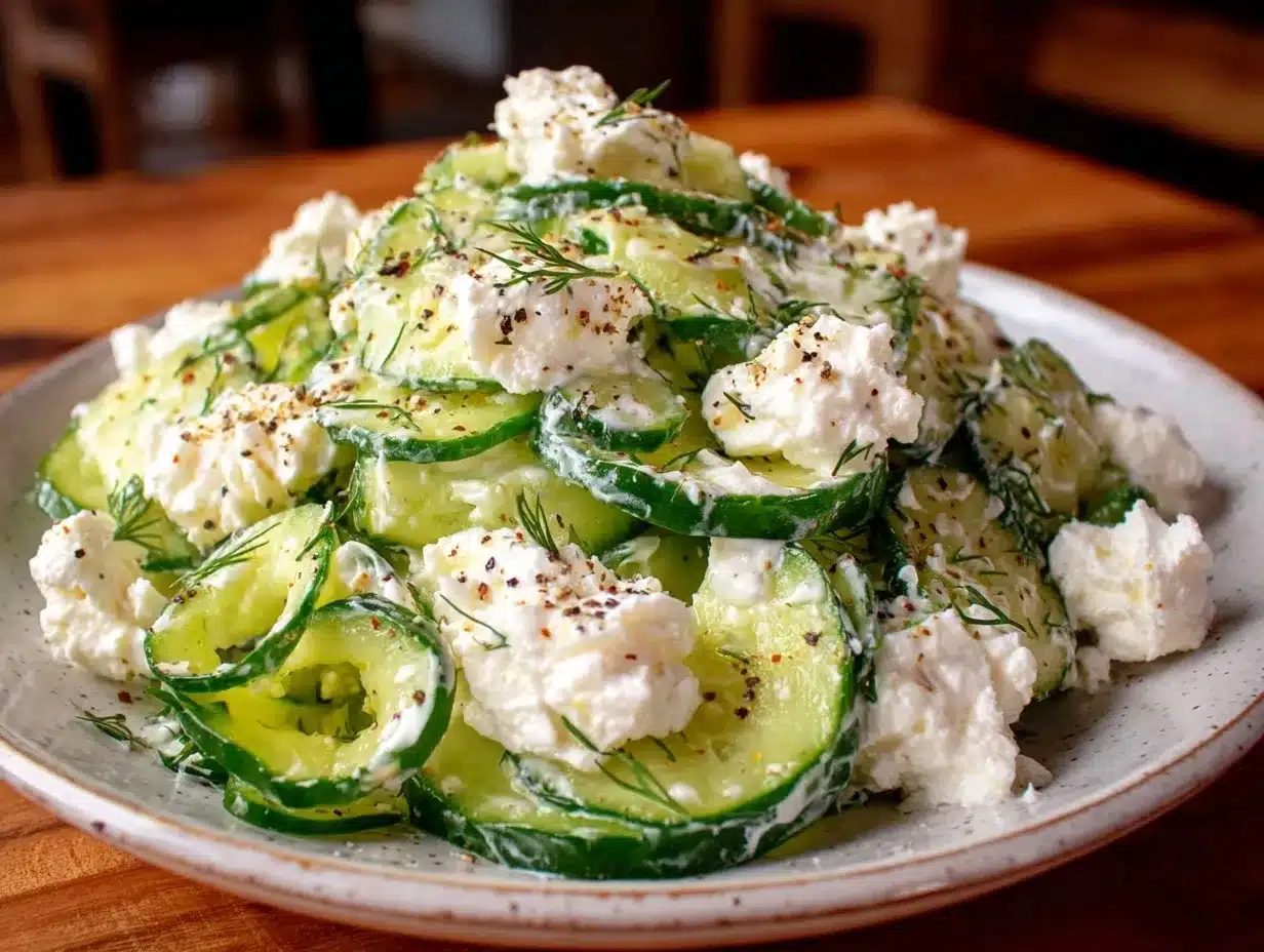 cucumber dill yogurt salad preparation steps