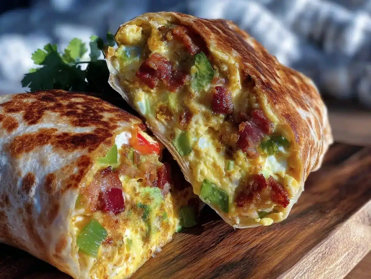 easy make-ahead breakfast burritos preparation steps