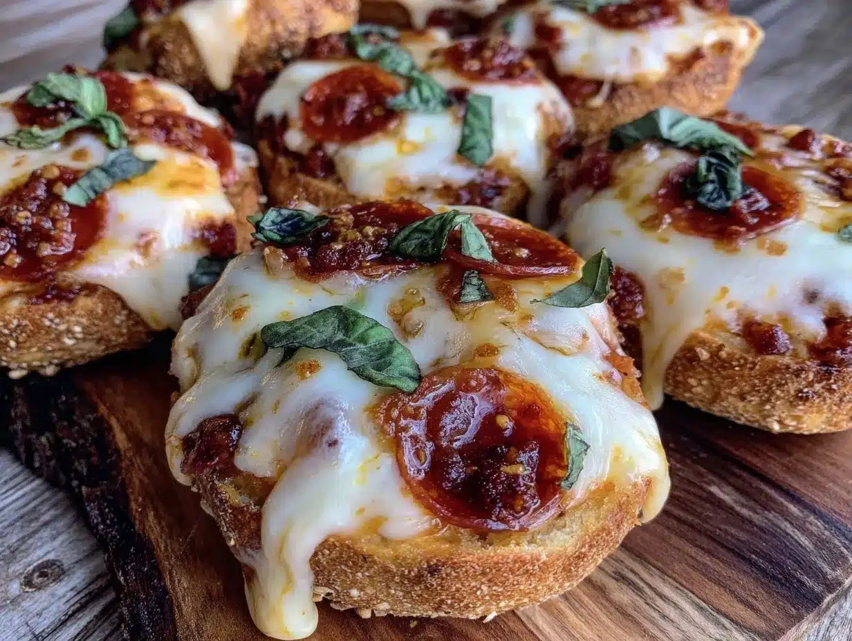 easy pizza bagels recipe preparation steps