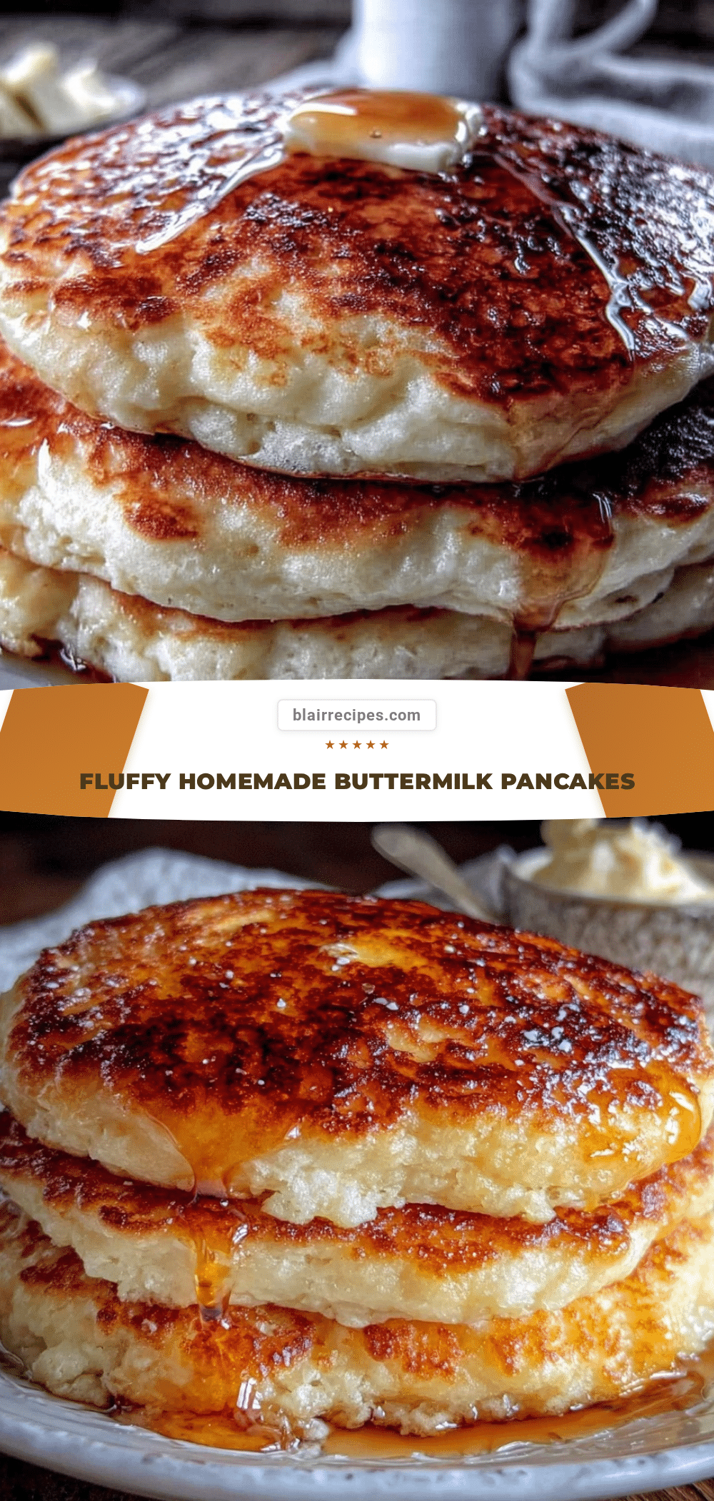 fluffy buttermilk pancakes recipe