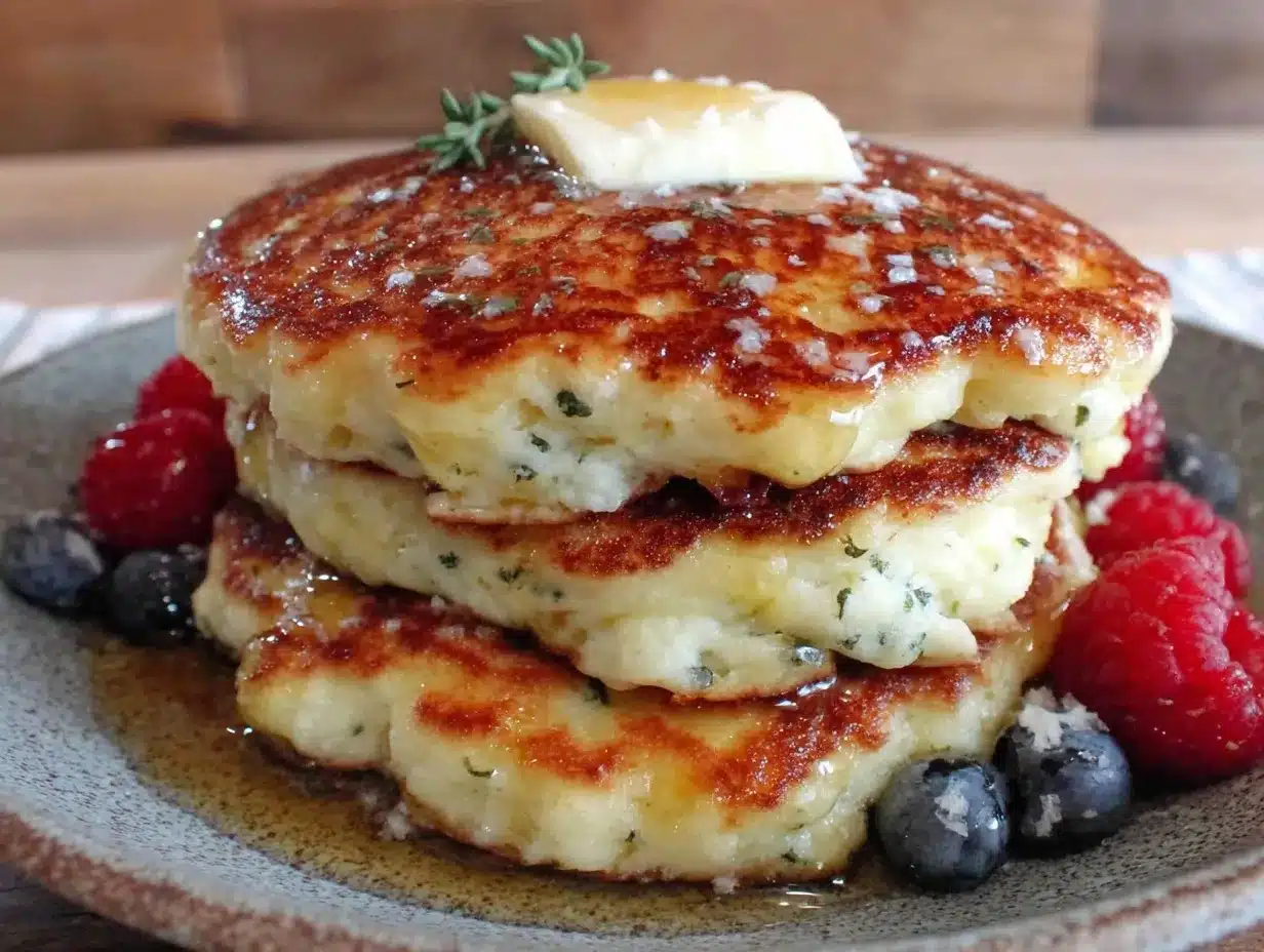 fluffy cottage cheese protein pancakes preparation steps