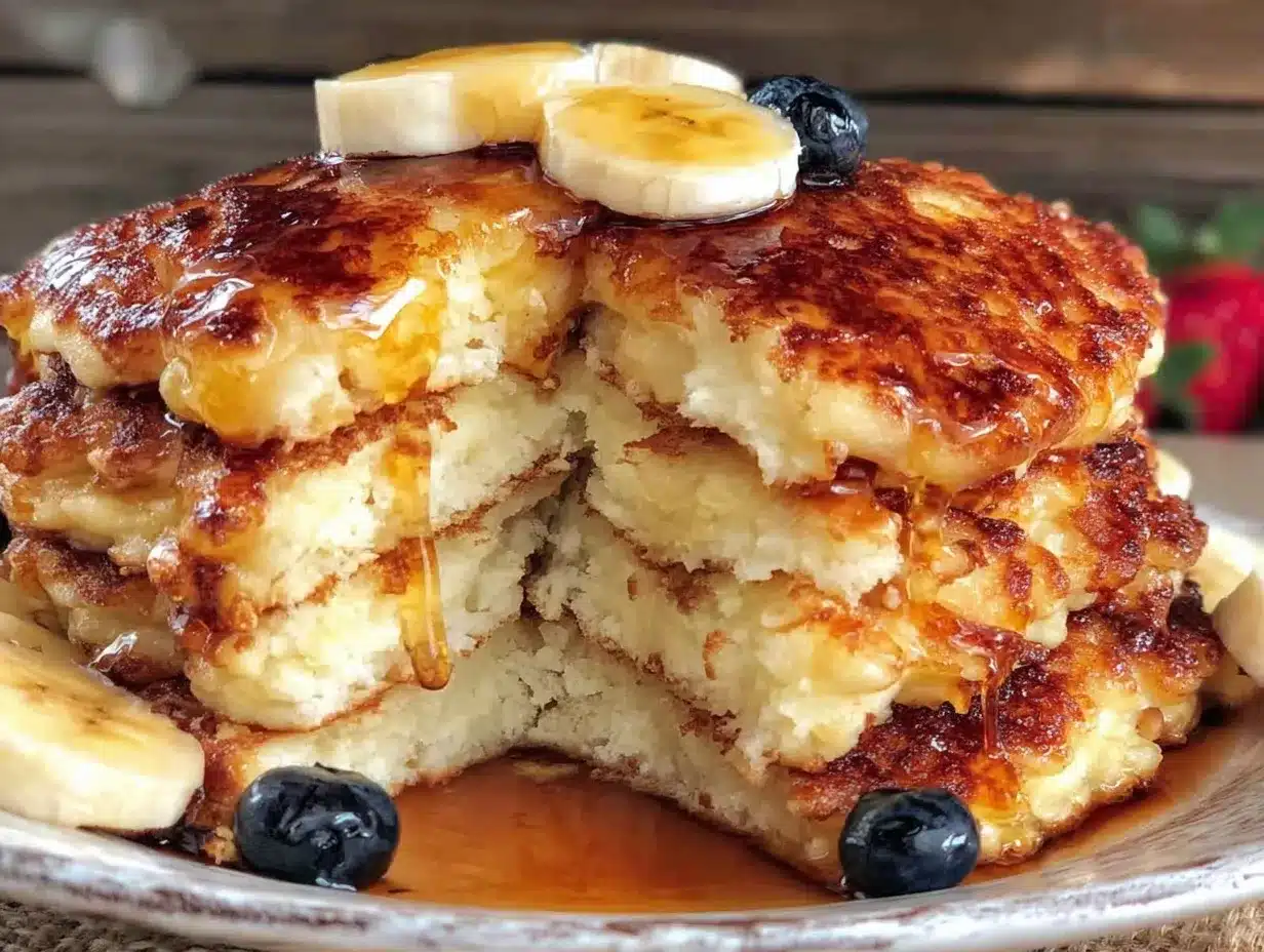 fluffy protein pancakes no powder preparation steps