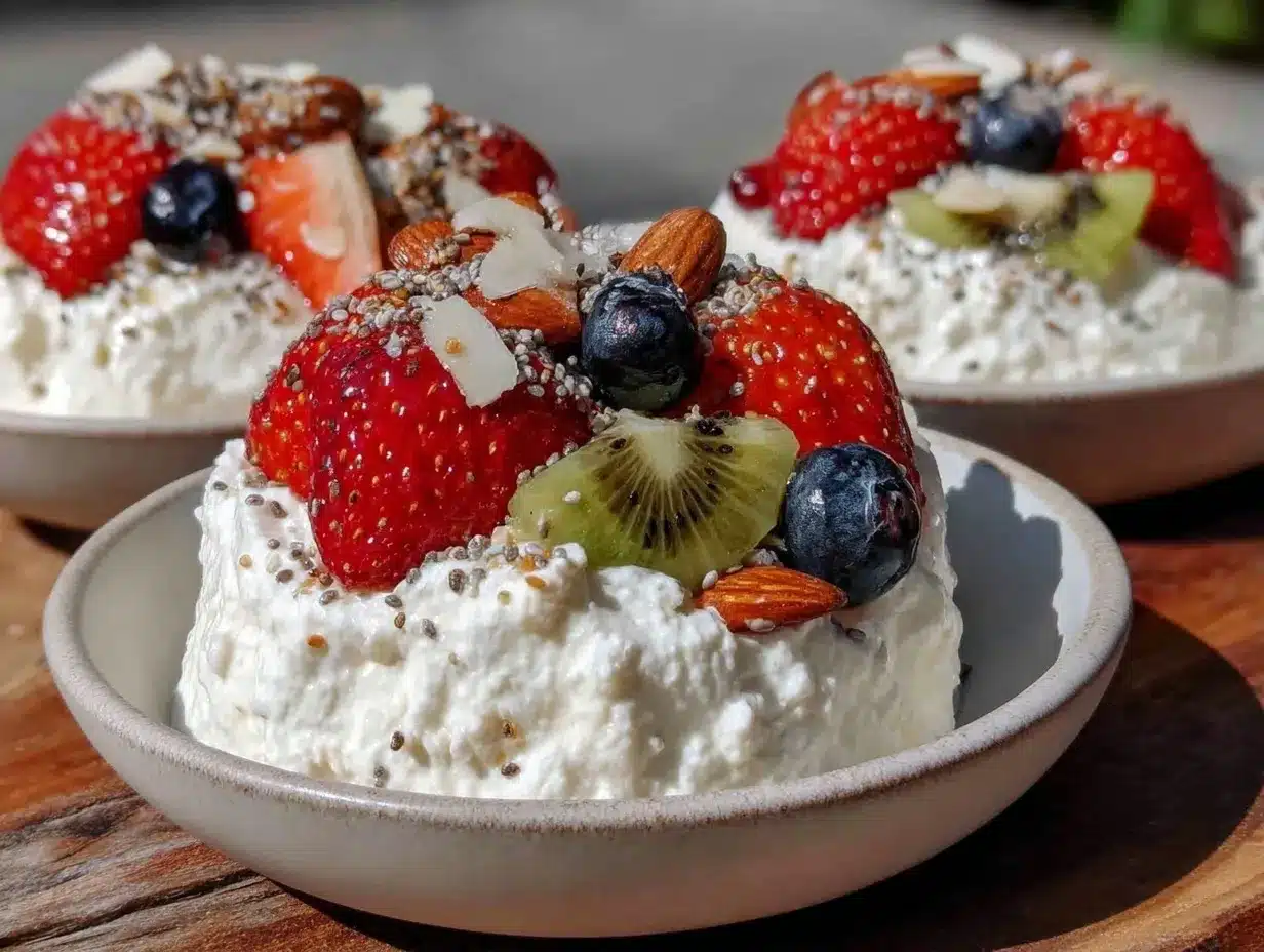 fresh cottage cheese protein bowls preparation steps