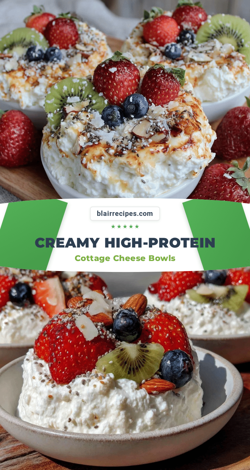 fresh cottage cheese protein bowls recipe