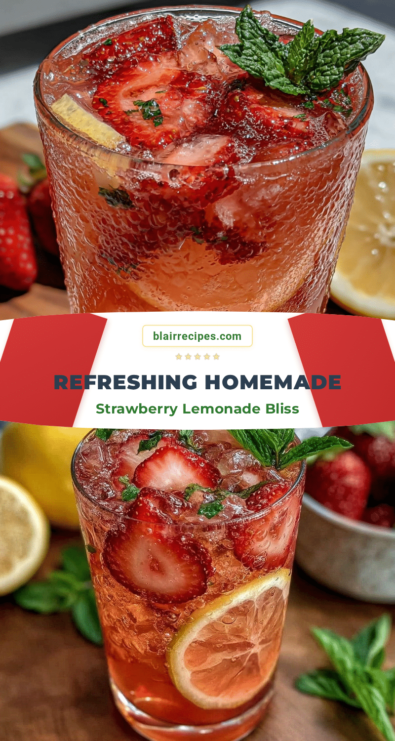 fresh homemade strawberry lemonade recipe recipe