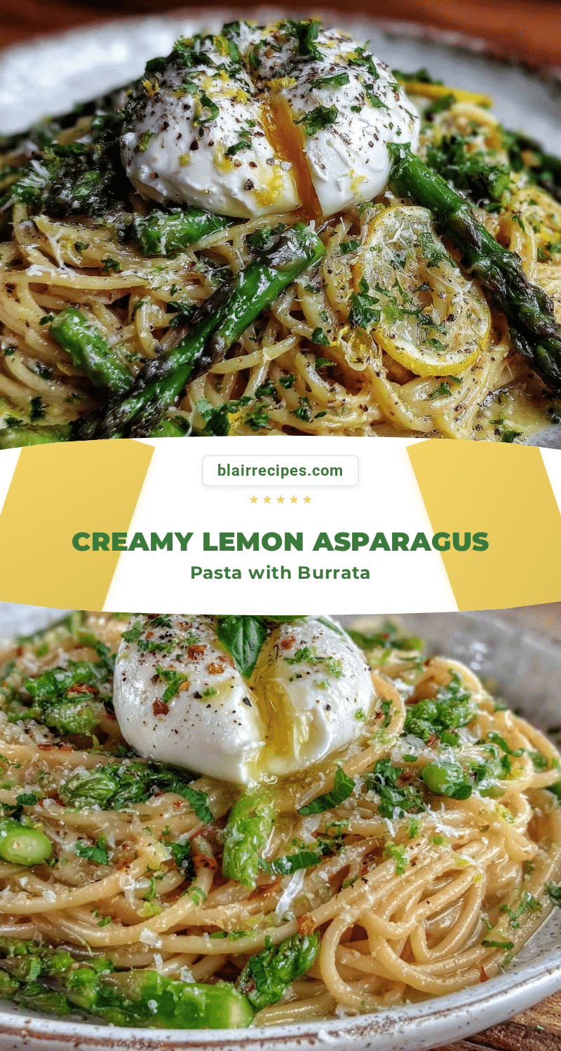 fresh lemon asparagus pasta recipe