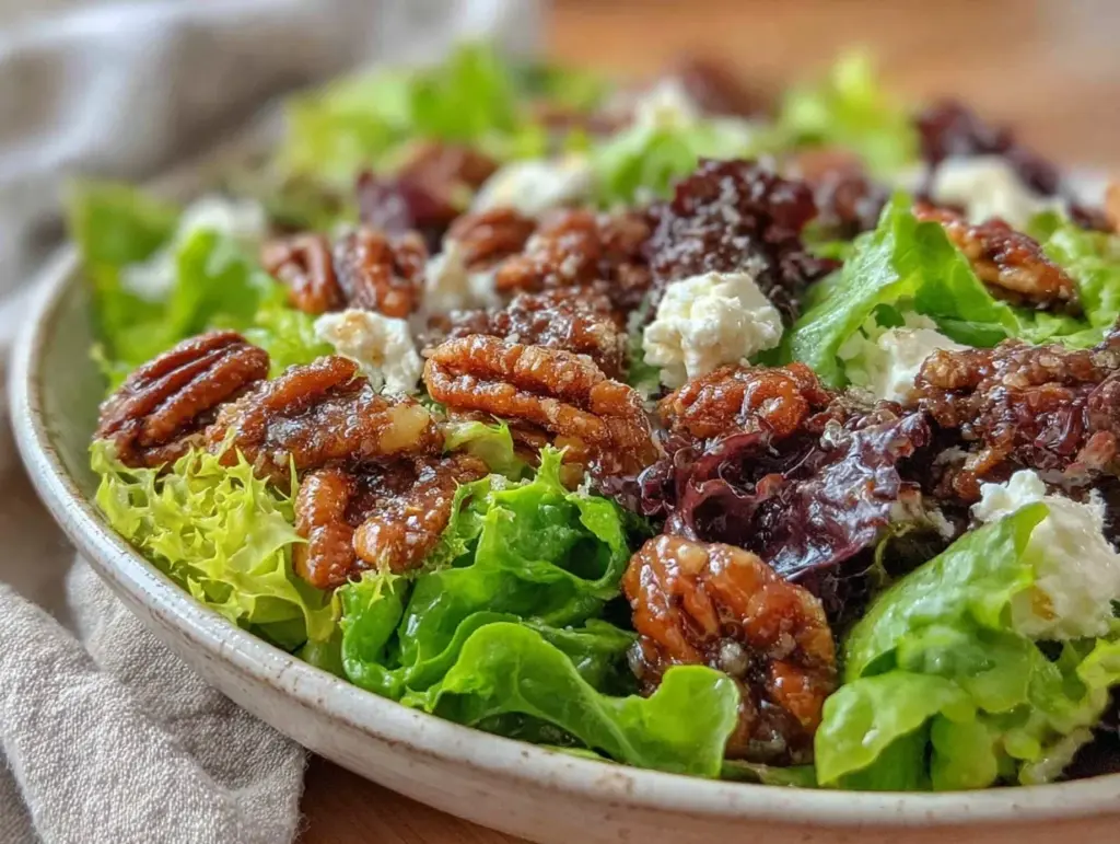 fresh spring mix salad - featured image