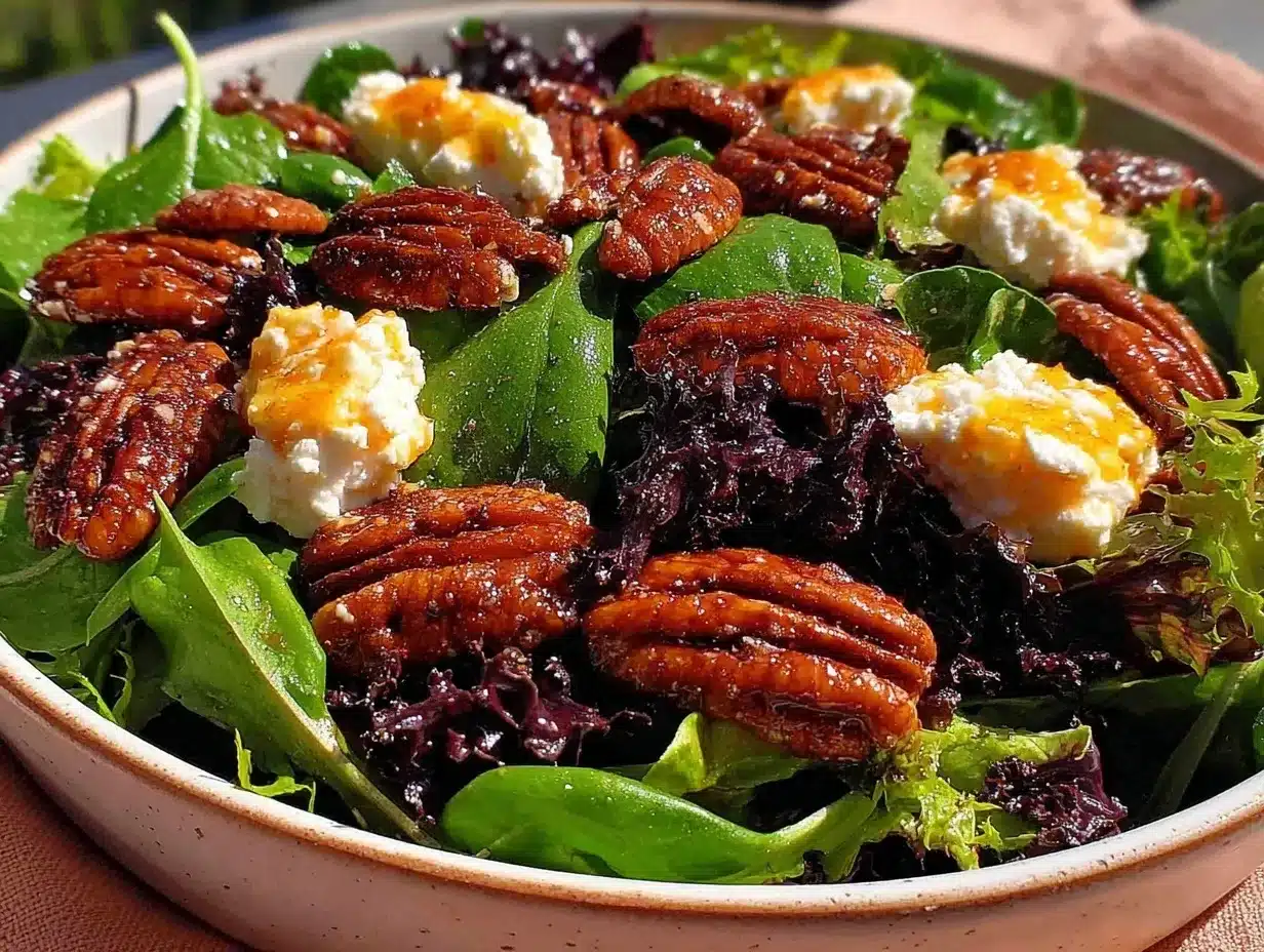 fresh spring mix salad preparation steps