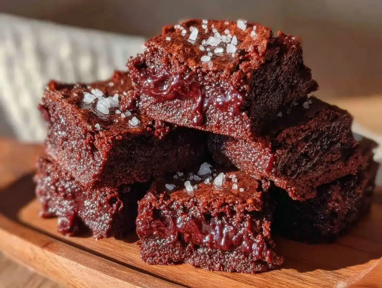 fudgy brown butter brownies preparation steps