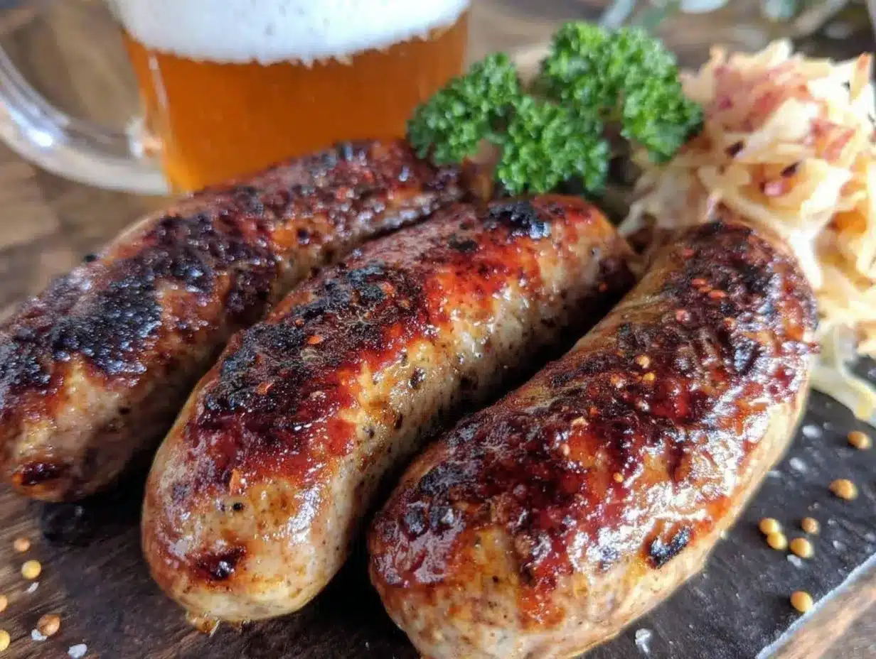 grilled brats and beer preparation steps
