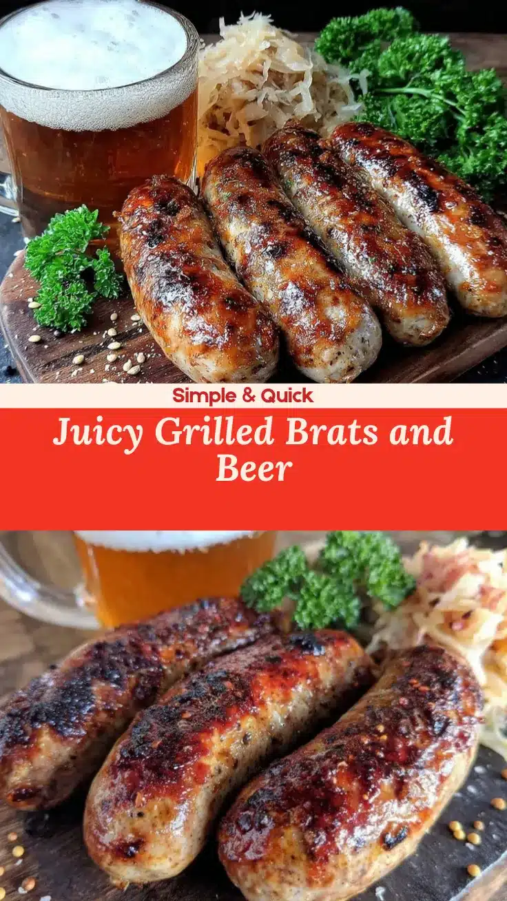 grilled brats and beer recipe