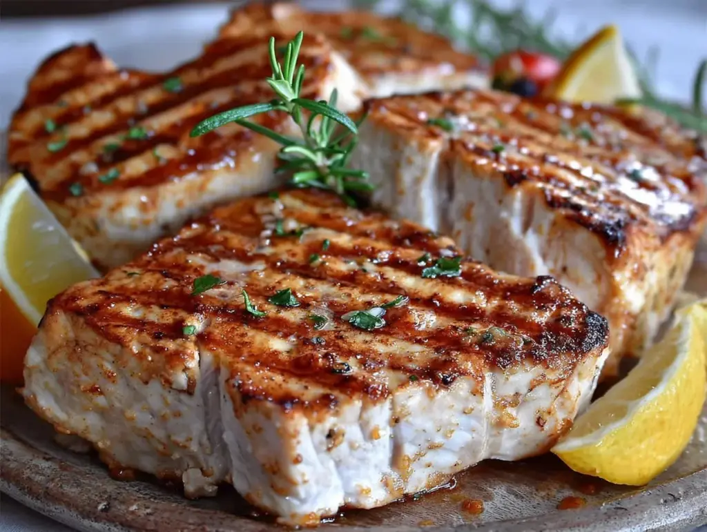 grilled swordfish steaks recipe - featured image