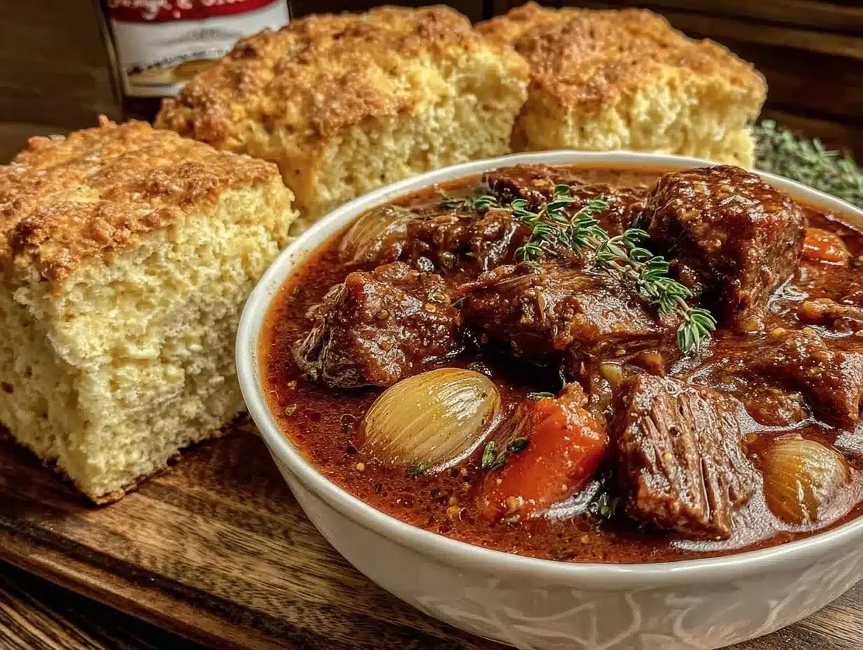 Guinness beef stew preparation steps