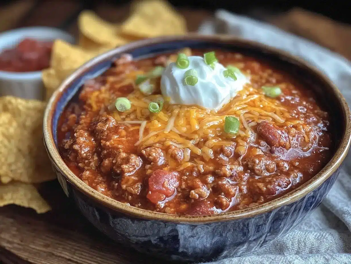 hearty tailgate chili recipe for crowds preparation steps