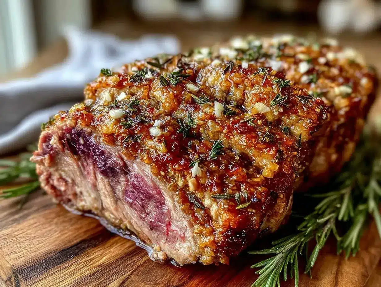 herb roasted leg of lamb preparation steps