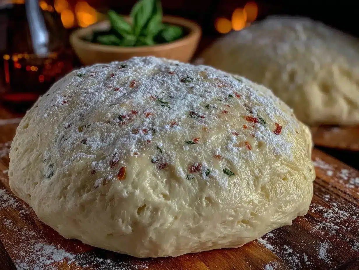 homemade pizza dough recipe preparation steps