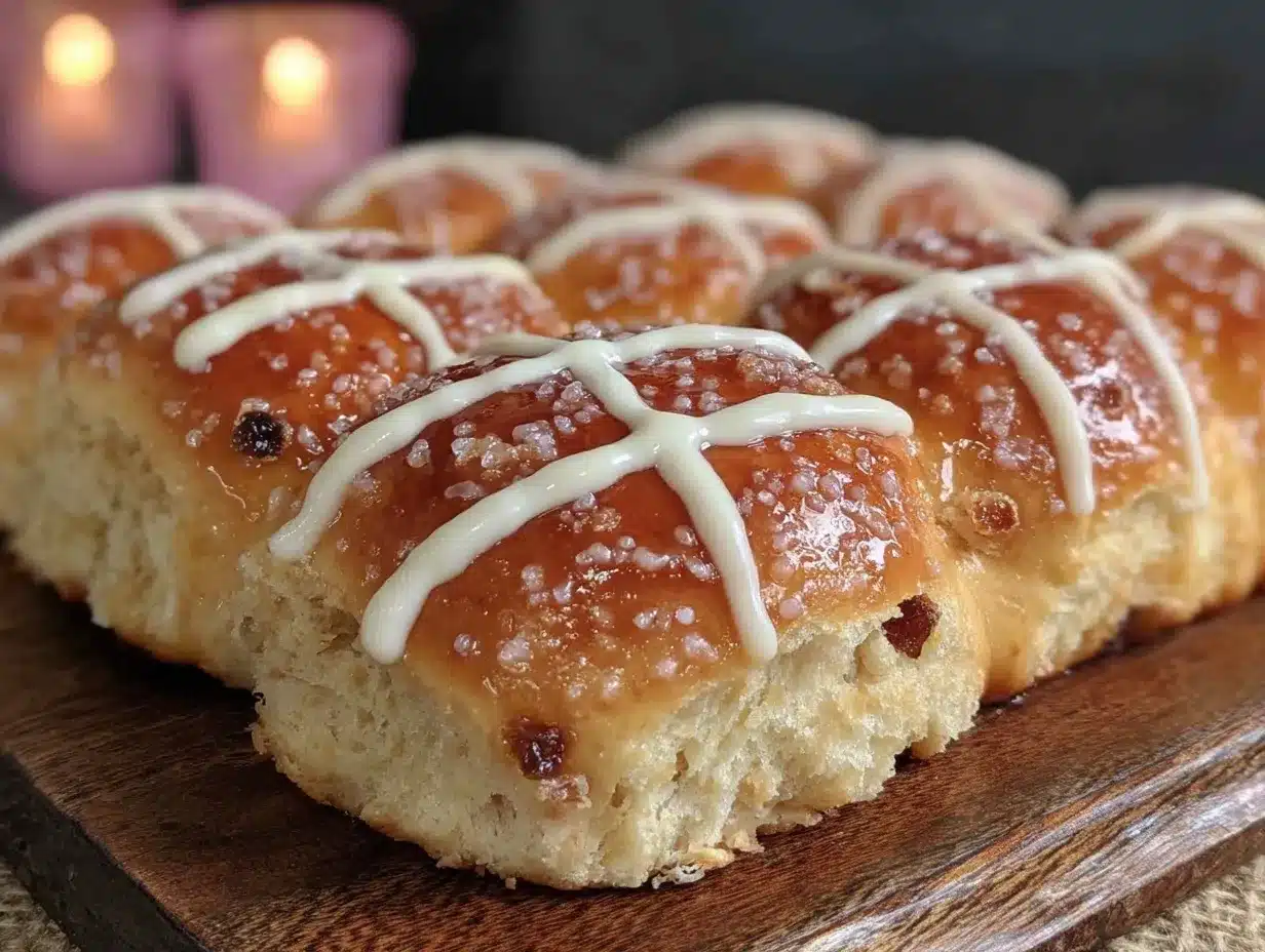 hot cross buns recipe preparation steps
