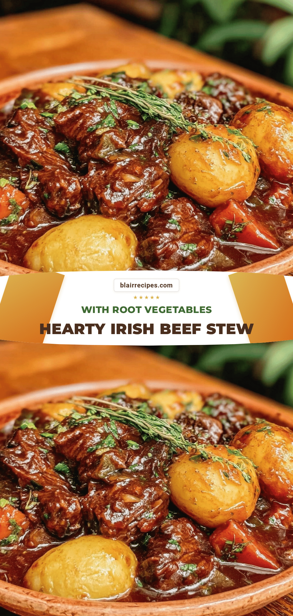Irish beef stew recipe