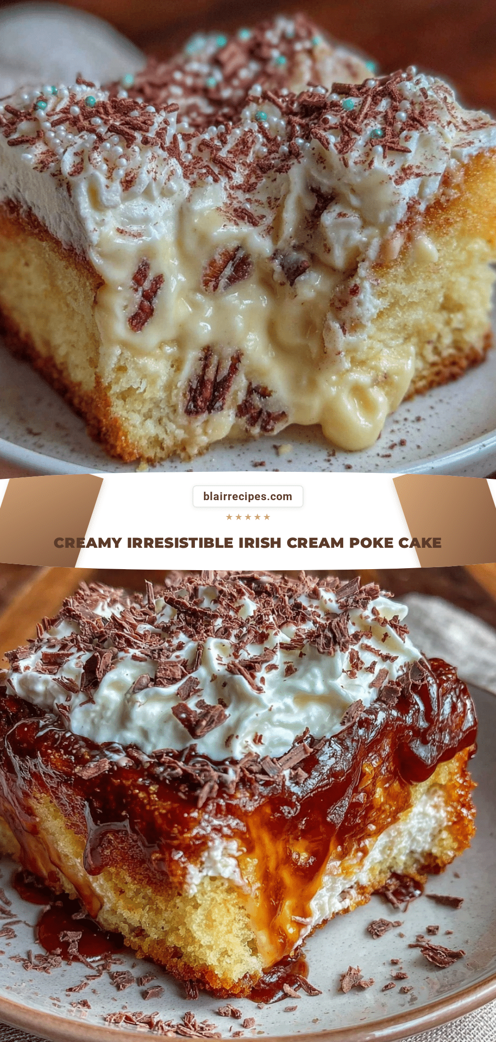 irish cream poke cake recipe