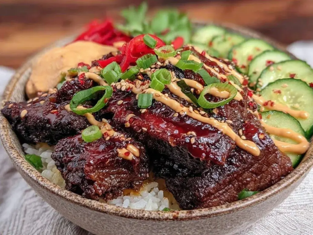Korean beef bowl - featured image