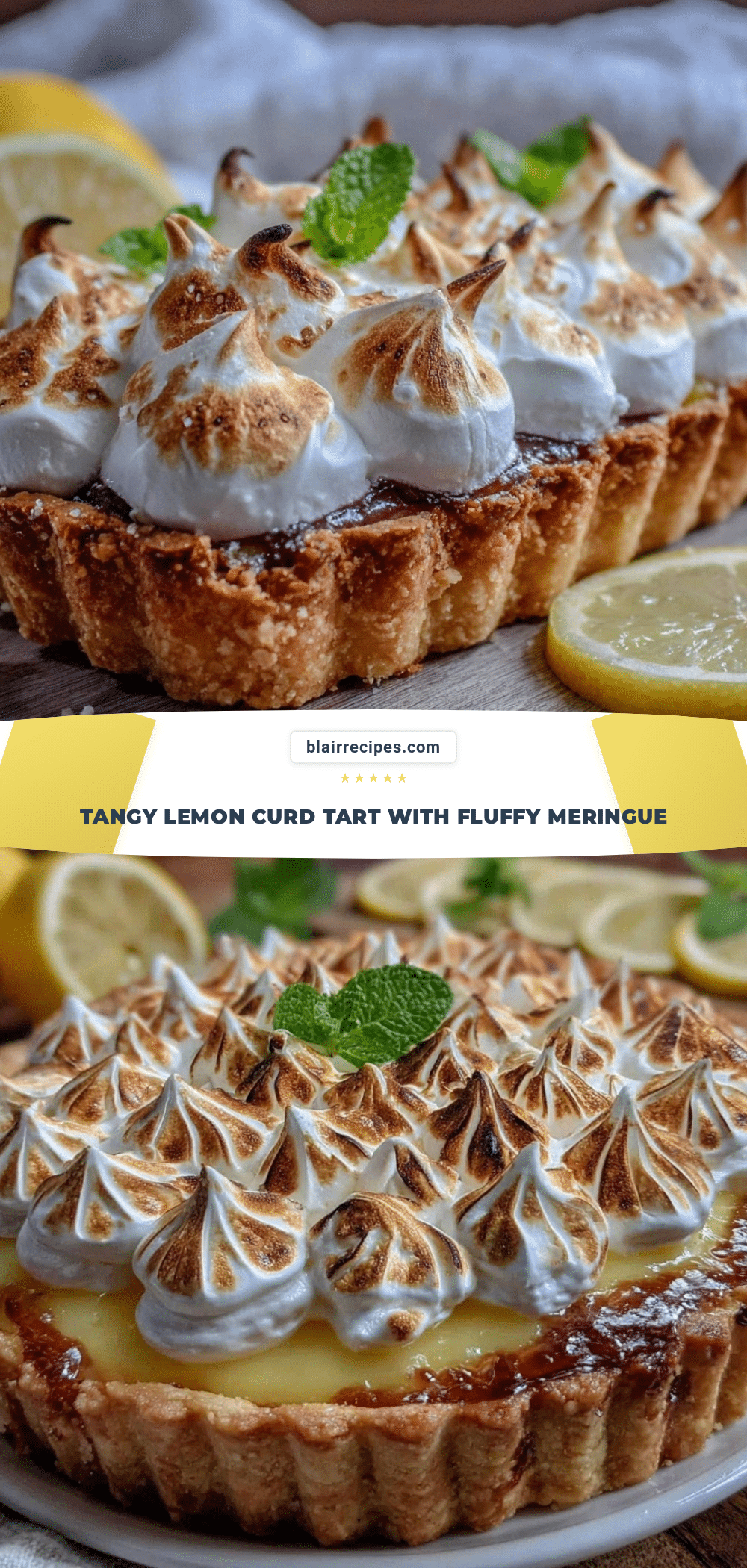 lemon curd tart recipe
