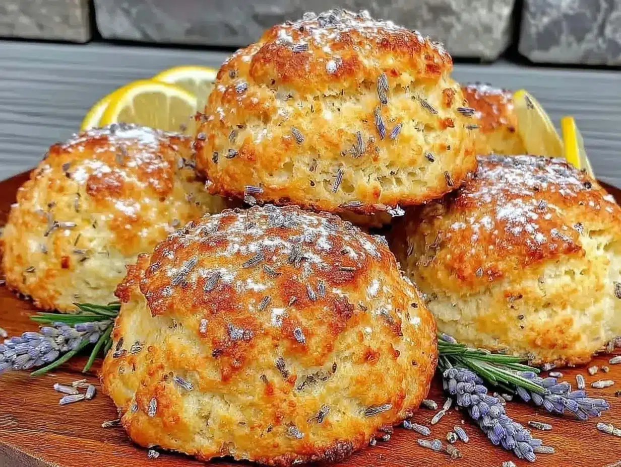 lemon lavender scones preparation steps