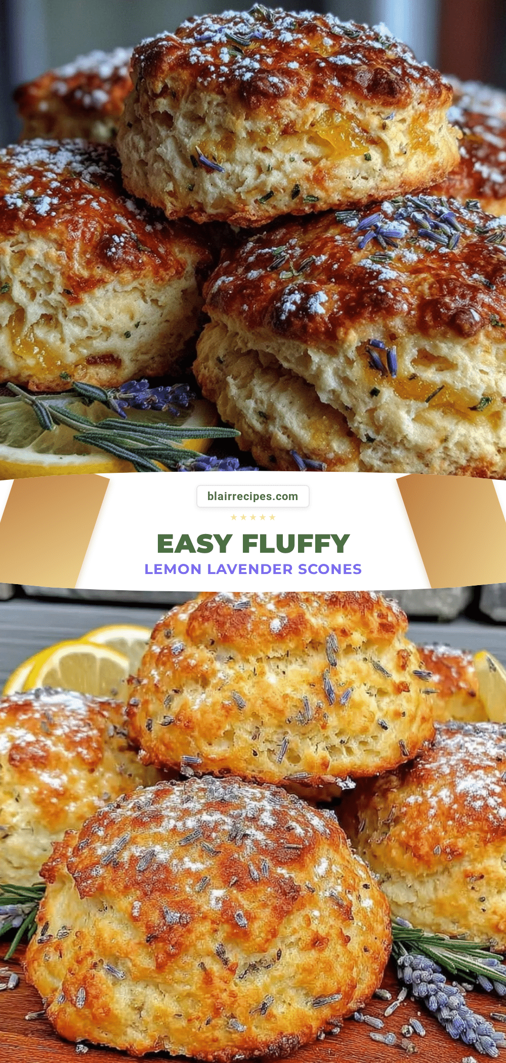 lemon lavender scones recipe