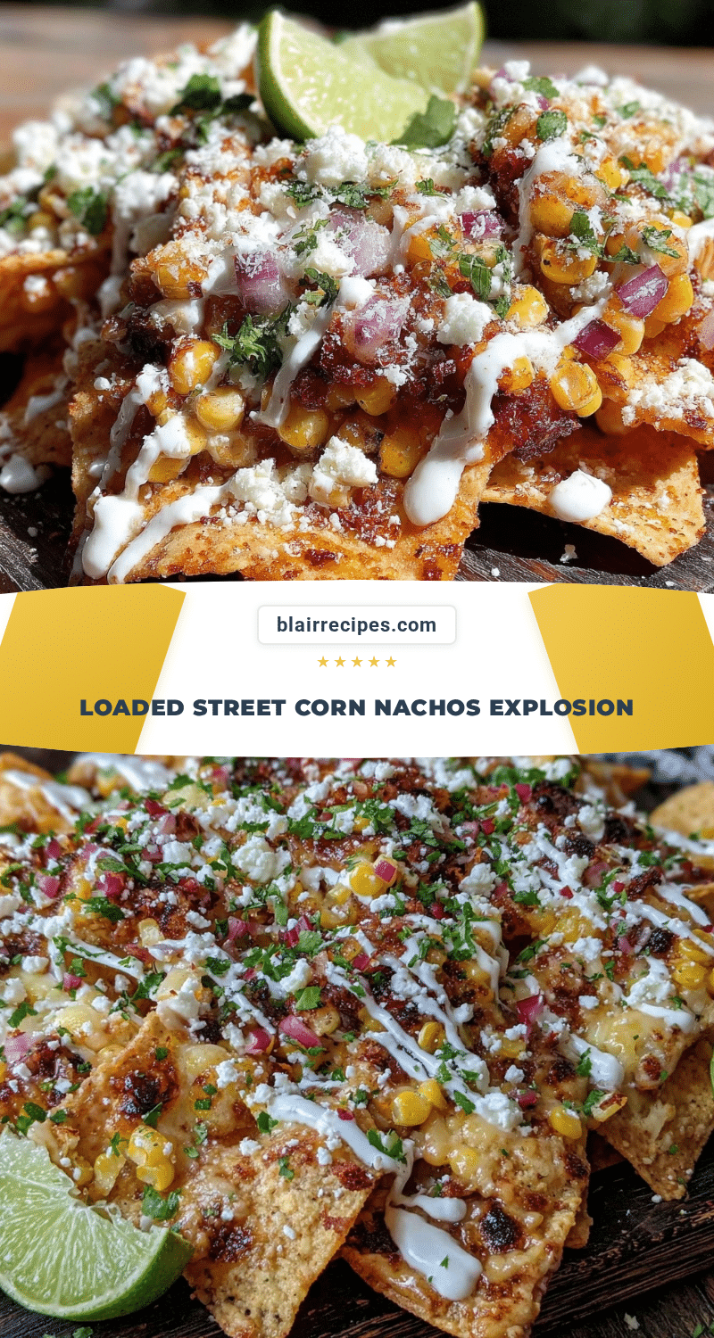 loaded street corn nachos recipe