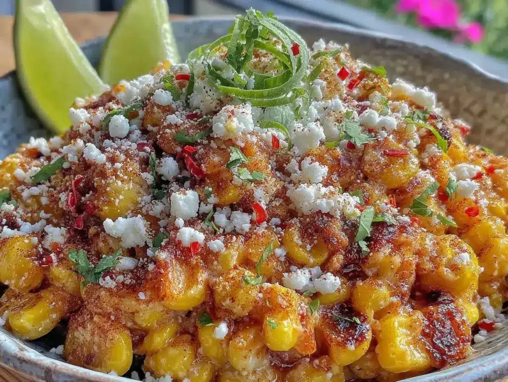 mexican street corn salad - featured image