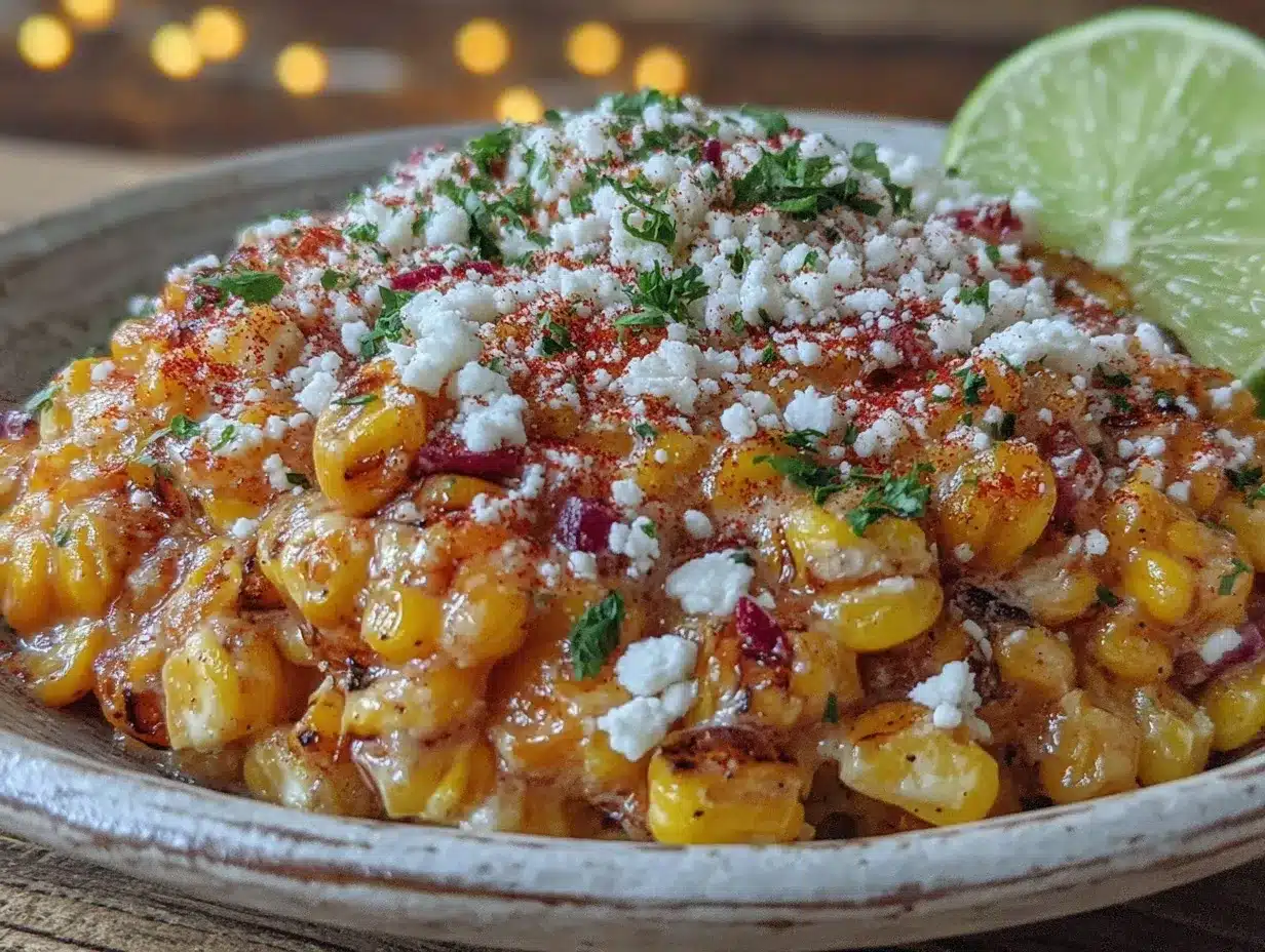 mexican street corn salad preparation steps