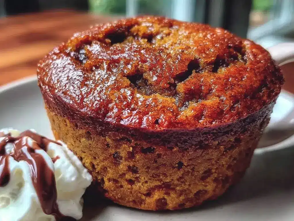microwave mug cake recipe - featured image