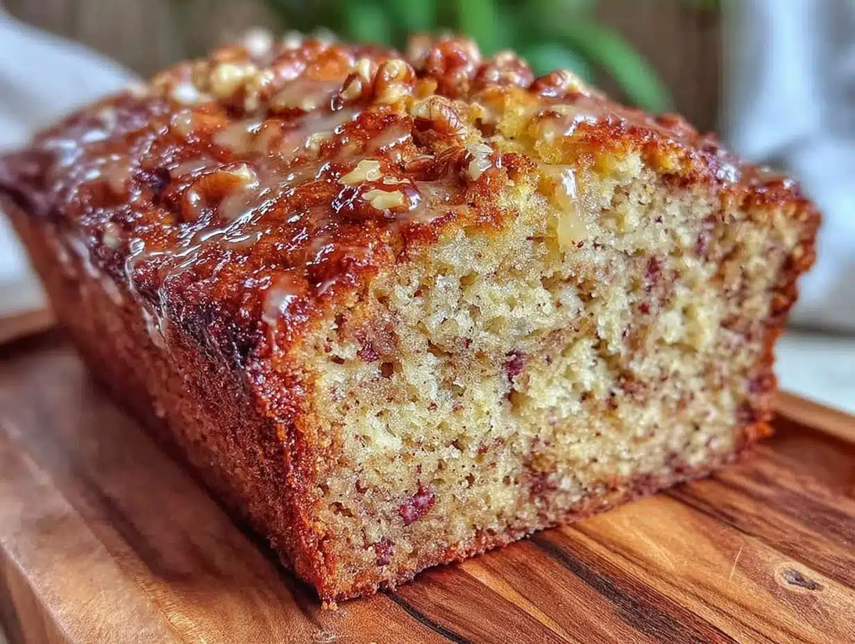 moist banana bread preparation steps