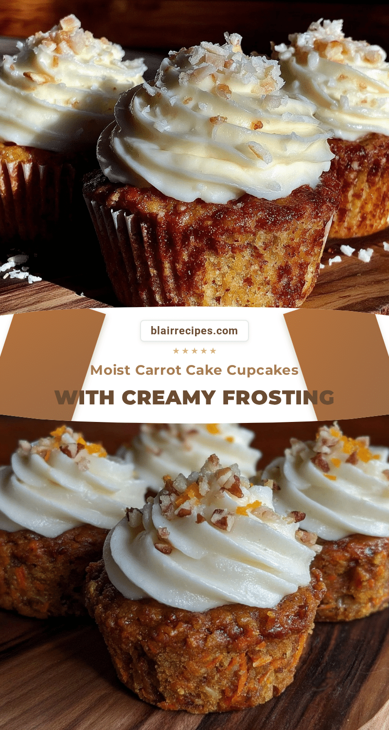 moist carrot cake cupcakes recipe