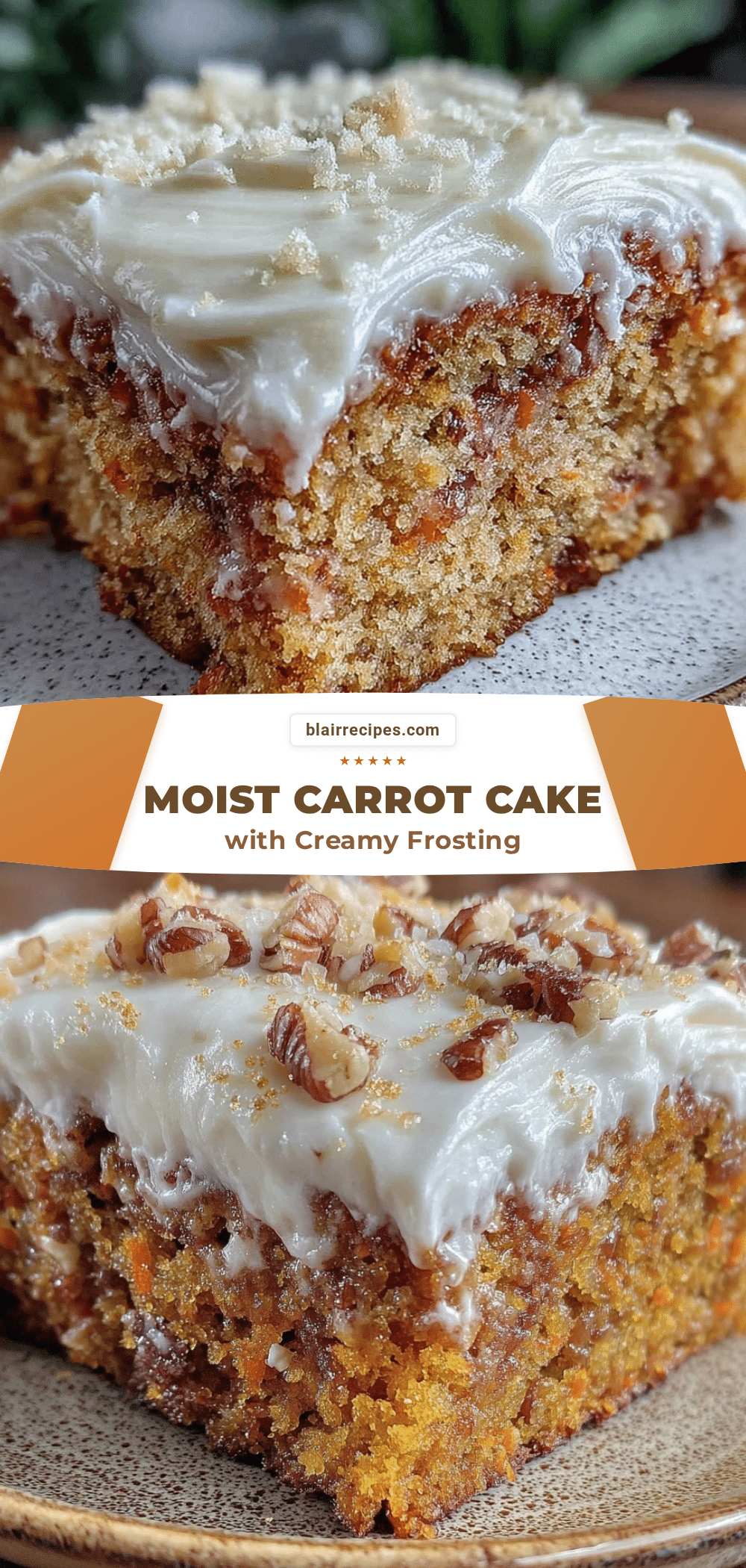moist carrot cake recipe