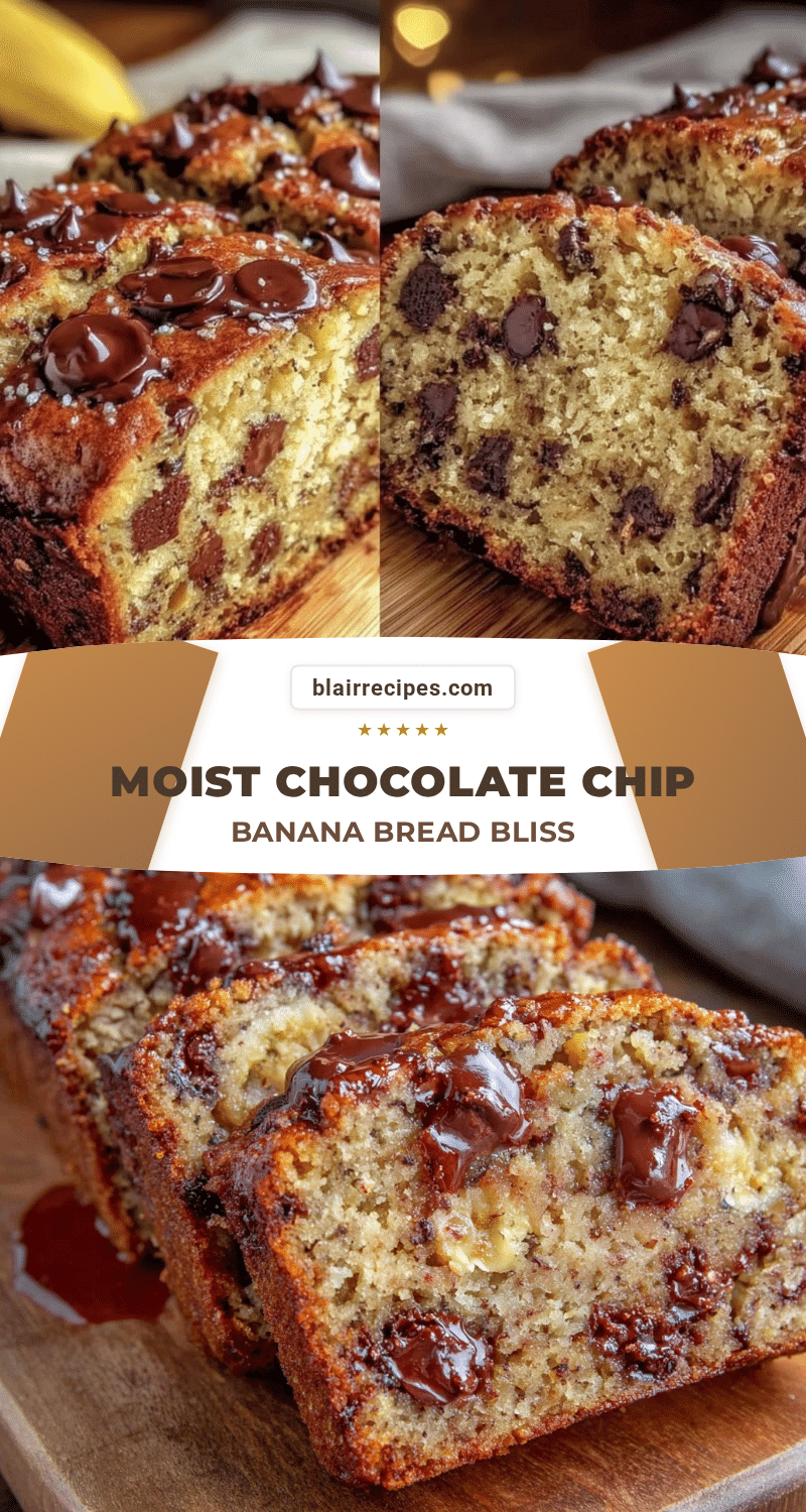 moist chocolate chip banana bread recipe recipe
