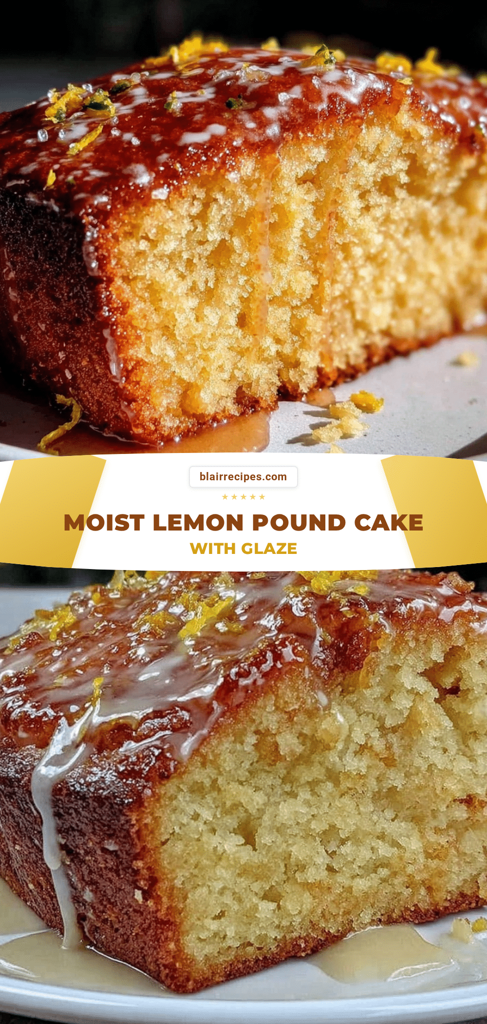 moist lemon pound cake recipe