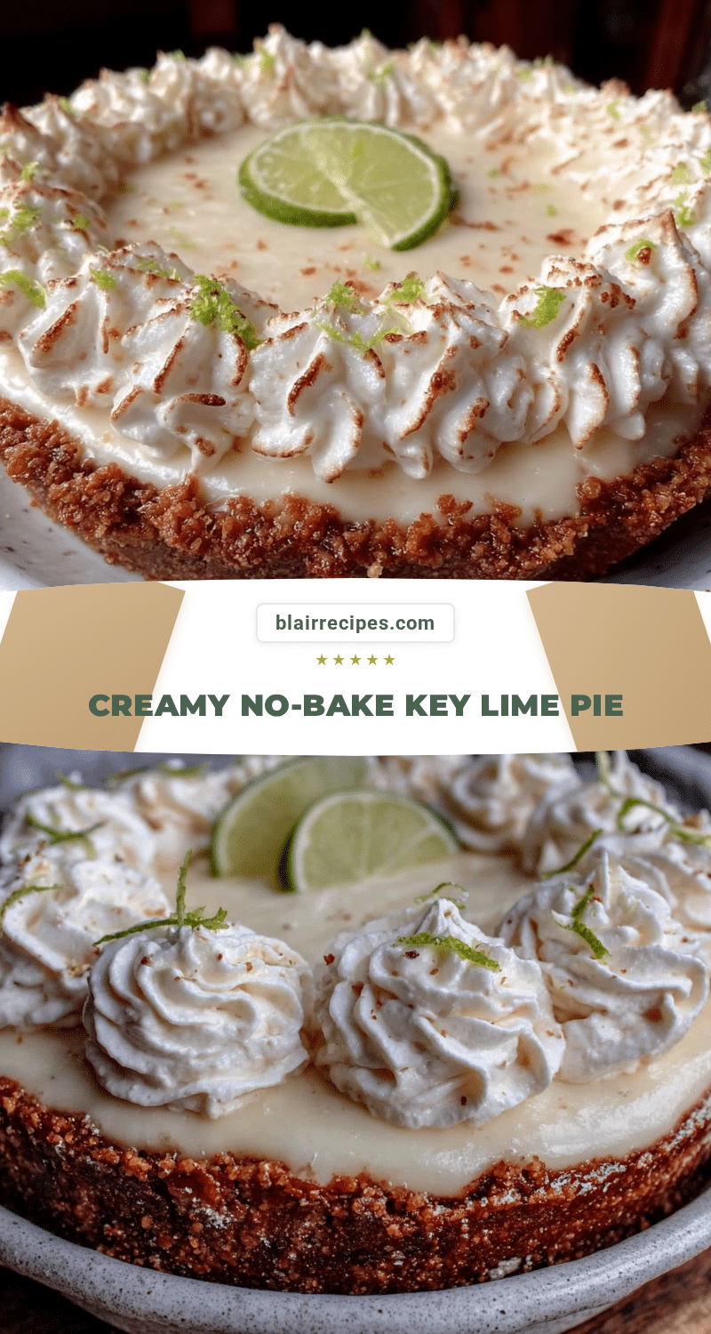 no-bake key lime pie recipe