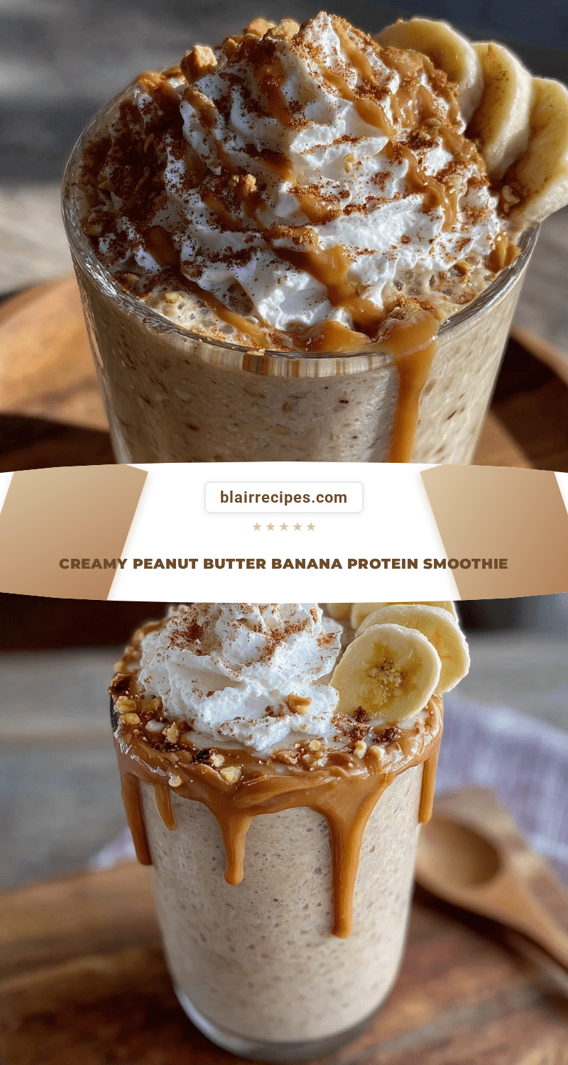peanut butter banana protein smoothie recipe