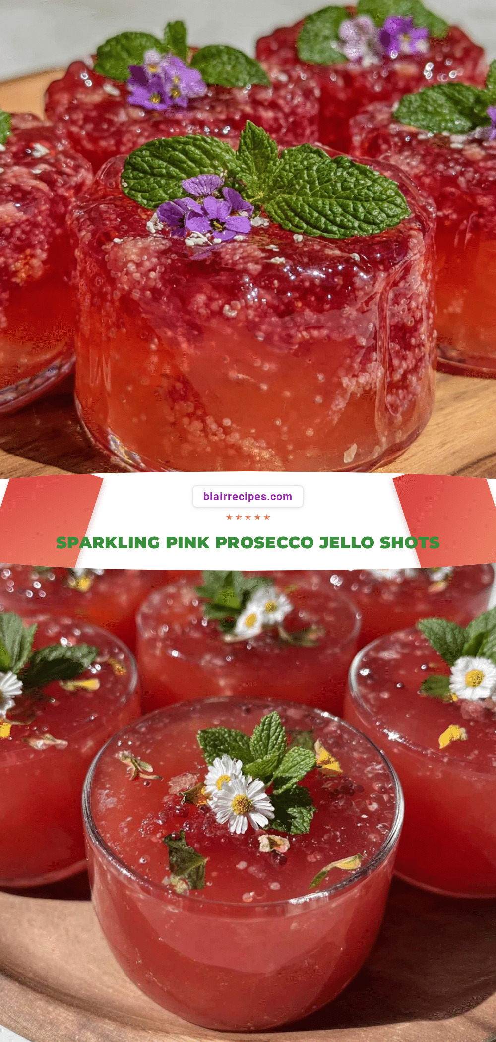 pink prosecco jello shots recipe