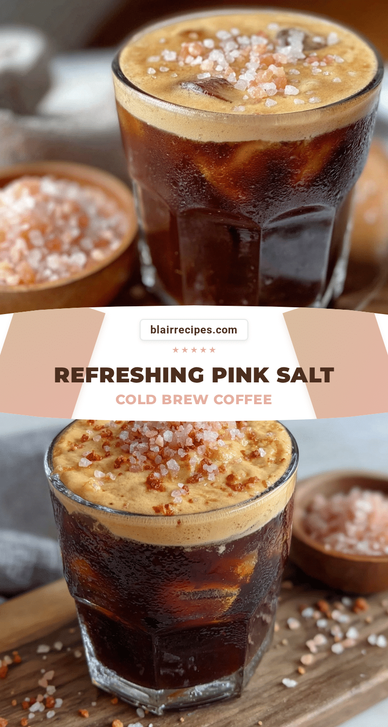 pink salt cold brew coffee recipe