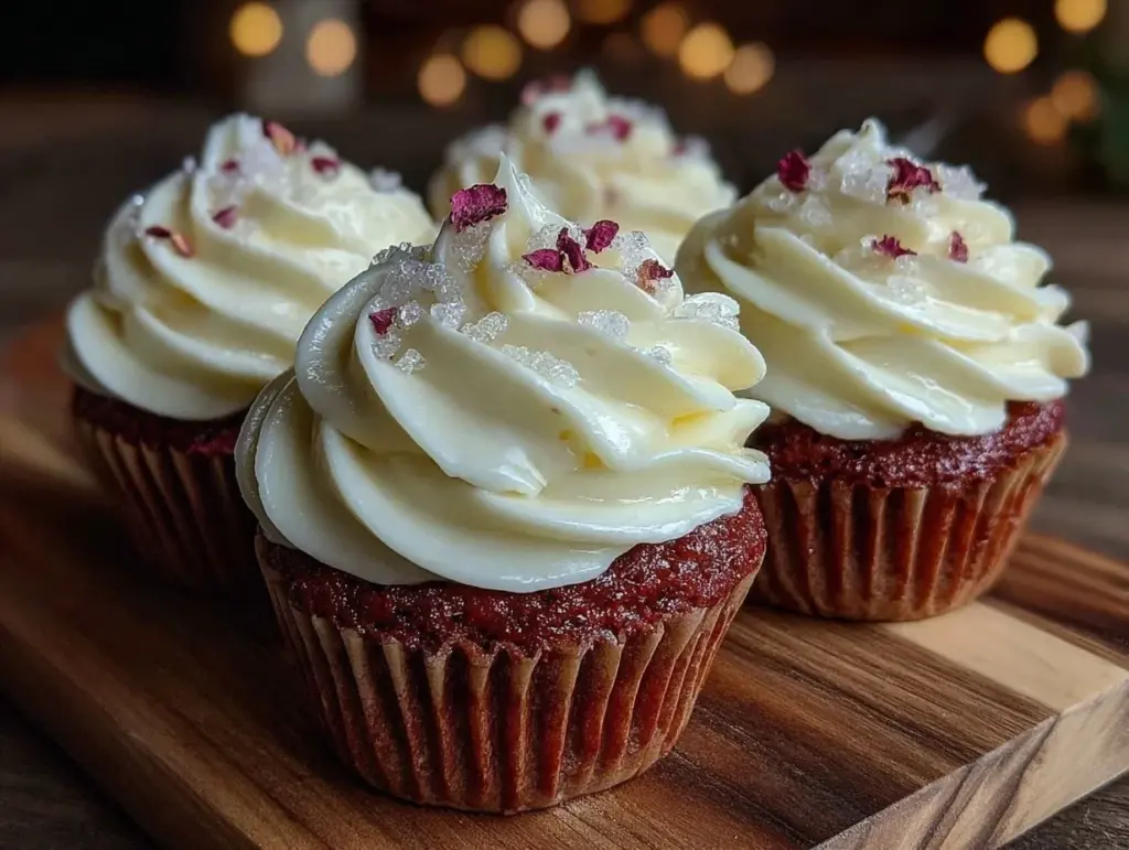 pink velvet cupcakes - featured image