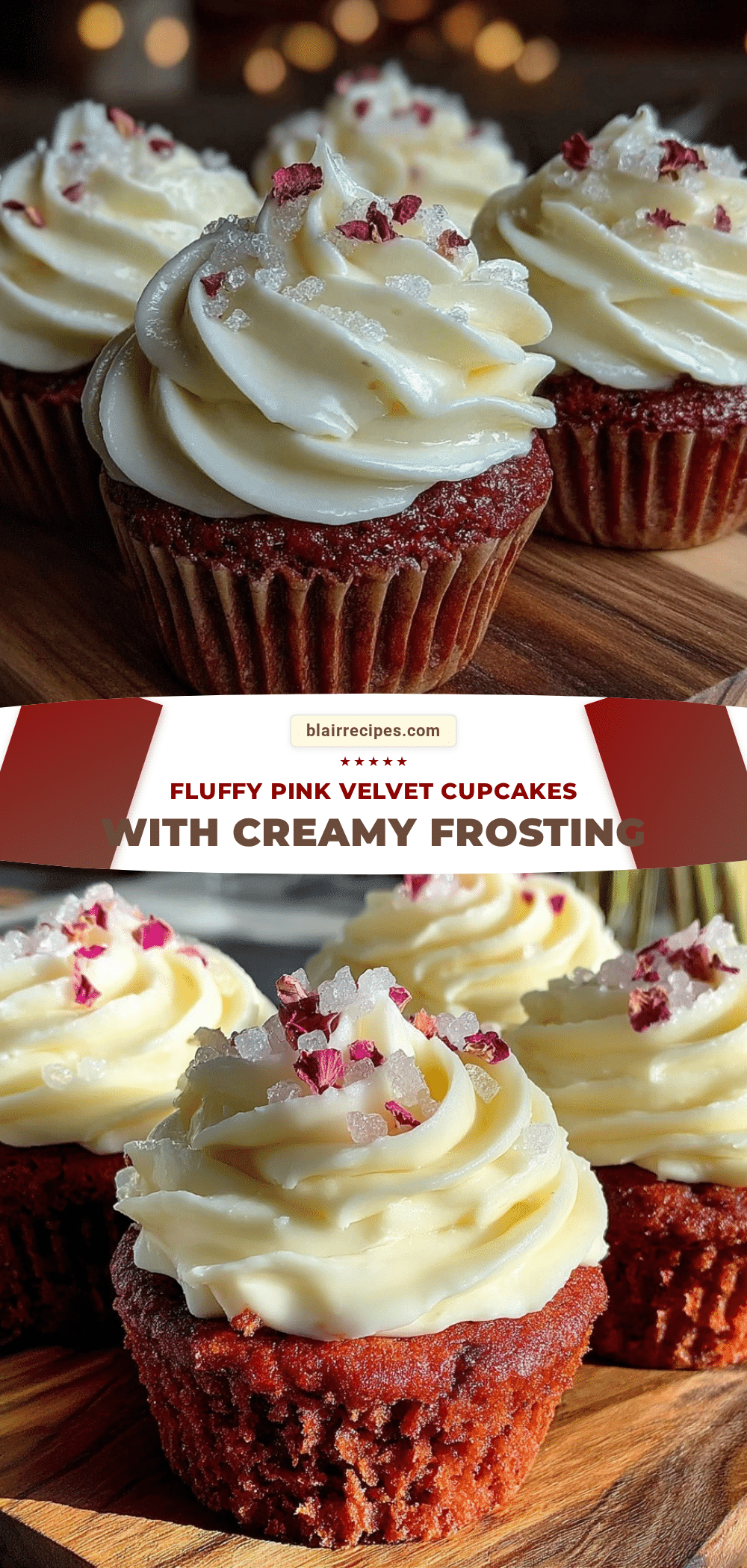 pink velvet cupcakes recipe