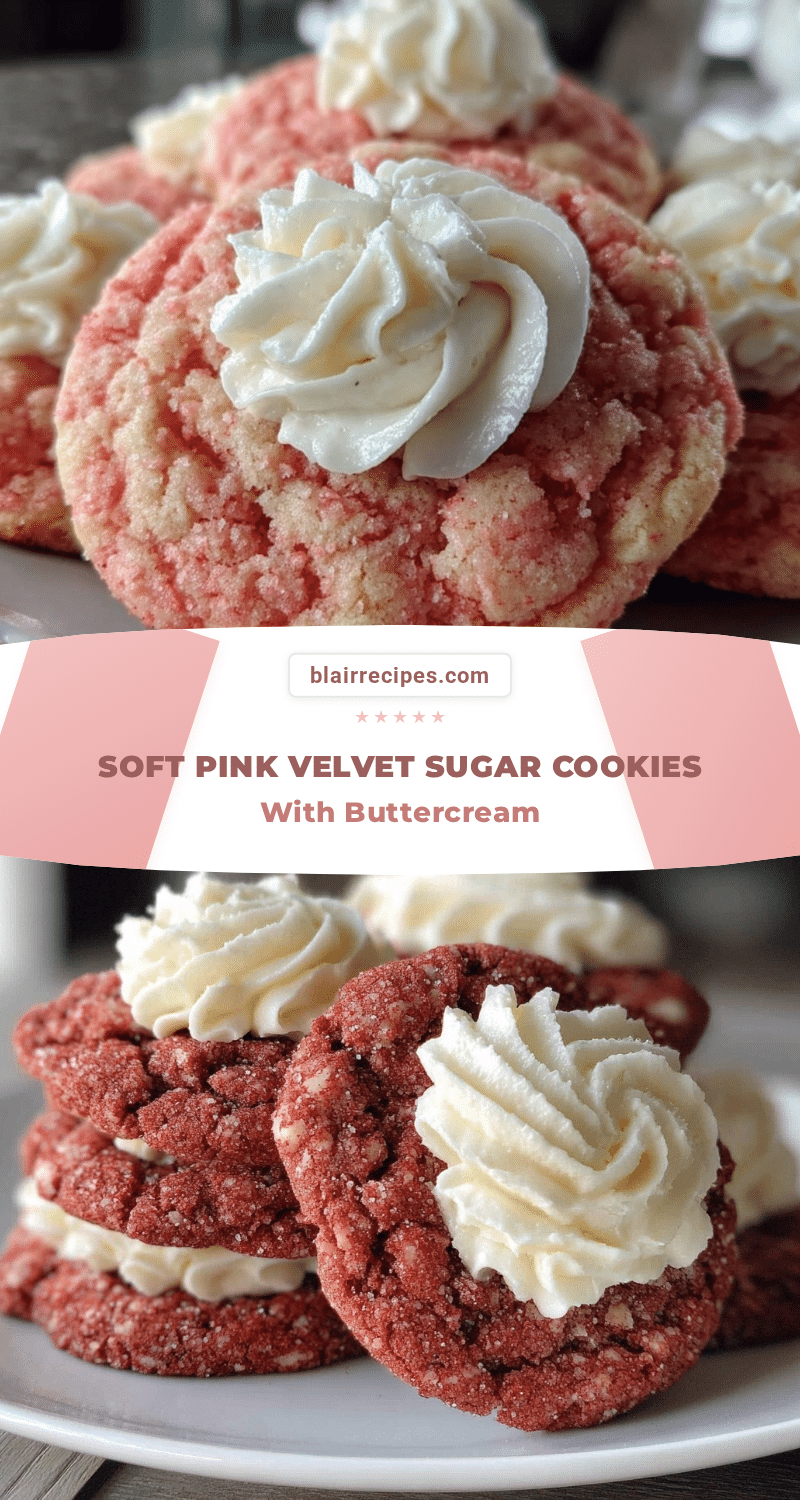 pink velvet sugar cookies recipe